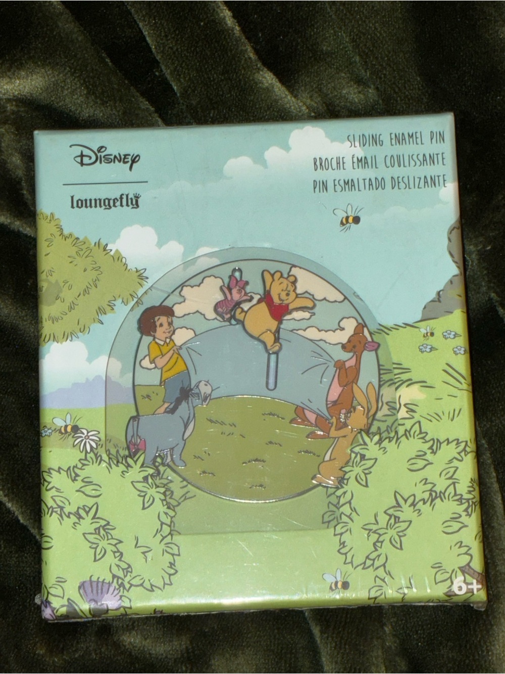 Loungefly L.E. 1000 Sliding Pooh play time pin - Picture 2 of 3
